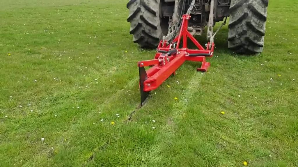 Rata Hydraulic Access mole plough, designed for fast, efficient sub soil drainage, where a suitable clay subsoil is found. Available from NC Equipment