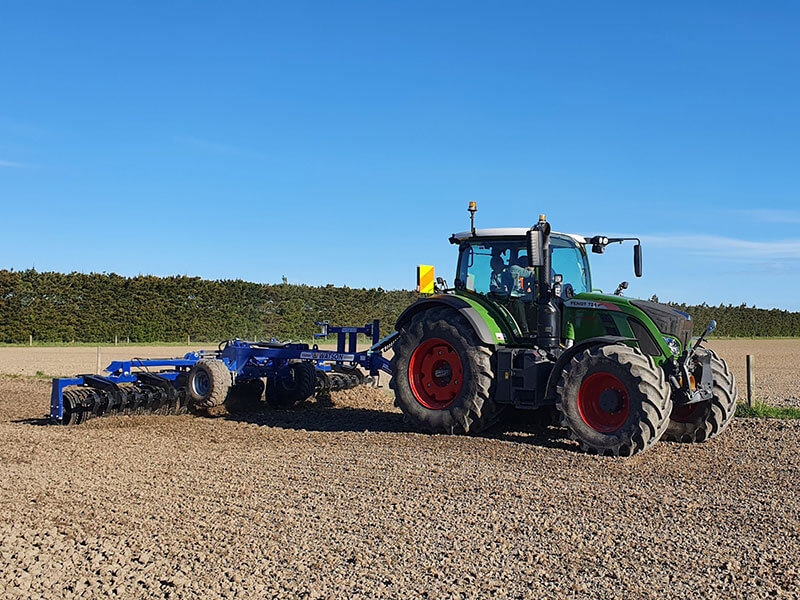 Walter Watson heavy duty rollers for cultivation. Available from NC Equipment Canterbury New Zealand