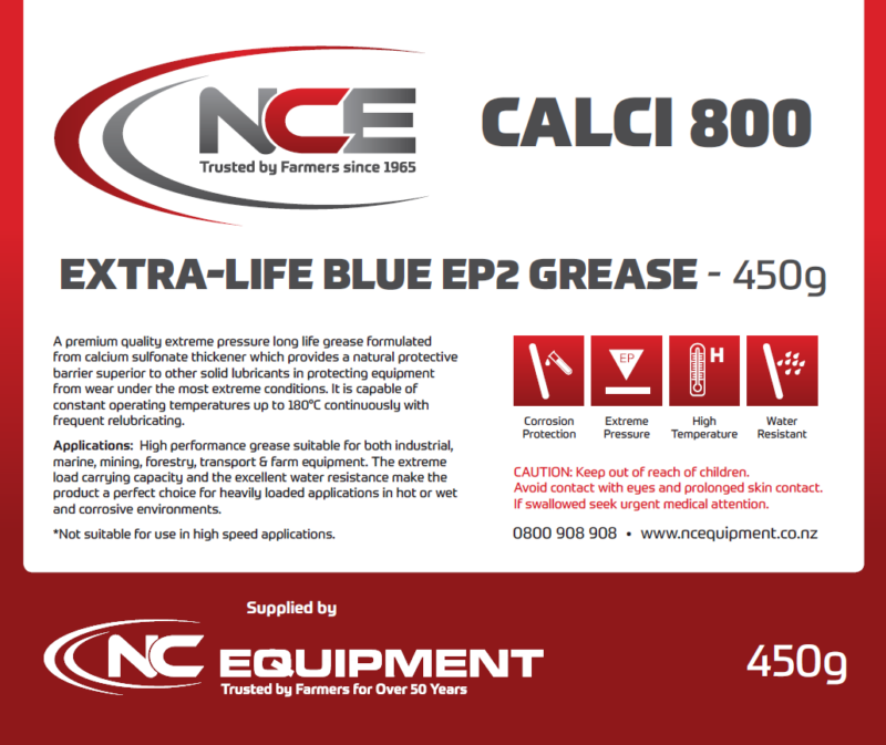 NCE Calci 800 Blue Grease Cartridge - 450g - Image 2