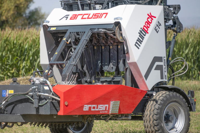 Redesigned Bale Pusher